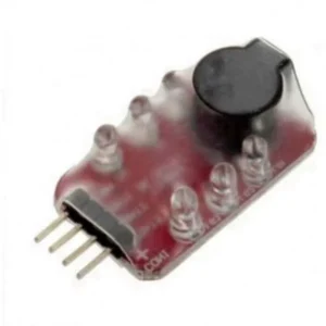 Low Voltage Buzzer Alarm 2 3S Battery Voltage Tester Checker with One Speaker