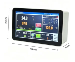 MF70HYC-669 Industrial Oven PLC HMI PID Temperature Controller Touch Screen Remote Control with Timer
