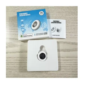 MFi Certified Electronic Alarm Anti Lost Novelty Mini Wireless GPS Tracker Car Itag Smart Keychains Key Finder Locator