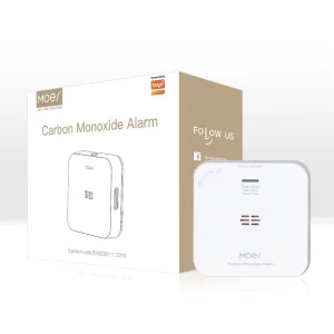 MOES Tuya ZigBee CO Detector Alarm Gas Leak Carbon Monoxide Detector Wireless Household Gas Siren Alarm Sensor Smart Safety Home