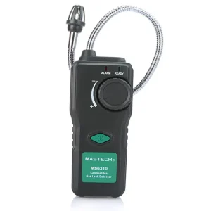 MS6310 Portable Combustible Gas Leak Detector with Sound & Light Alarm