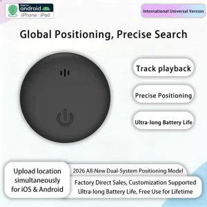 Magnetic Bluetooth Tracker No Subscription Fee Smart Anti Lost Locator for Car Pet Luggage Key Finder IOS Android Compatible OEM