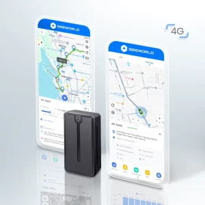 Magnetic Car GPS Tracker with Real-Time Tracking, Slim Magnetic Design, Google Maps and ROHS Certification