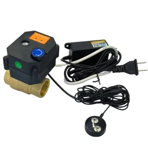 Manufacturer Smart Home Portable Water Leak Detector Sensor Alarm Device with Electric Ball Valve Automatic Shut-Off