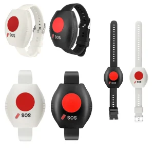 Medical Infusion and Transfusion Wristwatch with One-Key SOS Emergency Button and Personal Alarm
