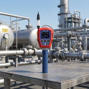 Methane Leakage Detector 3-Range Pump Suction for Industrial Pipeline Safety Maintenance