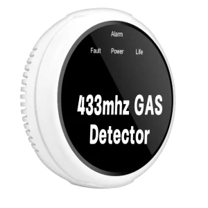 Mini 433MHz Gas Leak Alarm Sensor for LPG, Natural and Combustible Gas