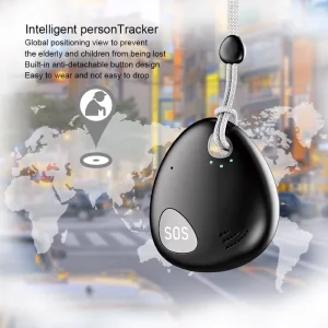 Mini 4G GPS Tracker for Elderly and Kids with SOS Emergency Call Button