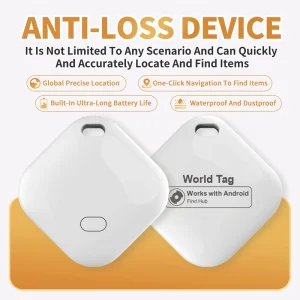Mini Android-Compatible Item Locator GPS Tracker Waterproof App Control for Child and Pet Tracking