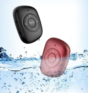 Mini GPS Tracker SOS Alarm Two Way Phone Call Anti Lost Locator for Kids Elderly Children Personal