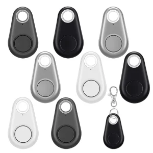Mini GPS Tracking Device with Anti-Lost and Anti-Theft Alarm for Pets Children and Keys