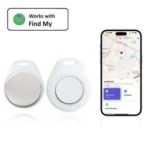Mini MFI Certified Locator Smart Tracker Pet Locator Anti Lost Device for Apple Find My Tag Key Finder