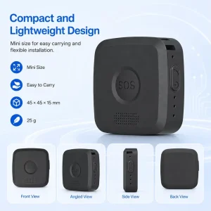 Mini Personal GPS Tracker for Elderly and Children with SOS Alarm