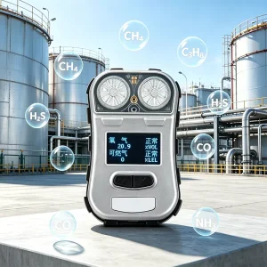 Mini Portable Hydrogen (H2) Gas Detector for Underground Tunnels, Sewage Plants, Hotel Kitchens, Canteens and Restaurants