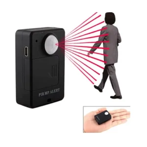 Mini Wireless PIR Infrared Motion Detector with GSM Alarm System, Anti-Theft, Black, A9