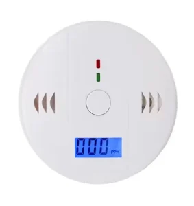 Monoxide Poisoning Alarm Detector With LCD Display CO Gas Sensor Detector Carbon