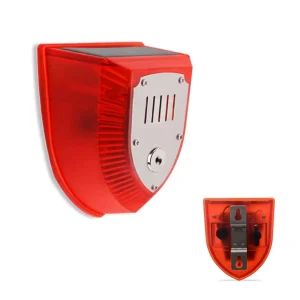 Motion Sensor Solar Energy Security Siren Farm Security Light Solar Alarm Sensor Light Outdoor