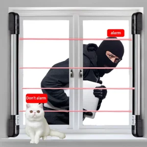 Multi-Beam Active Infrared Fence Detector, Wireless Intrusion Sensor Anti-Theft Alarm System