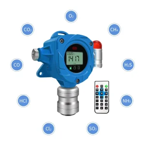 Multi Combustible Gas Detector Fixed Industrial 4 20mA Explosion Proof CH4 LPG Monitor with Remote Control