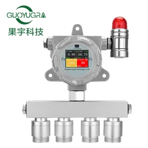Multi-Gas Detector with VOC Monitoring, Combustible LEL Alarm, and Gas Leak Detection System