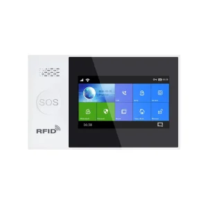 Multi-Language 4G Wifi GSM Smart Home Automation Tuya Wifi GSM Intruder Alarm System PST-WG107-4GUS