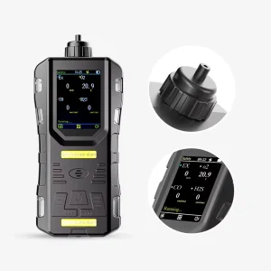Multigas Detector LEL O2 CO H2S 4 Gas Portable Analyzer in STOCK