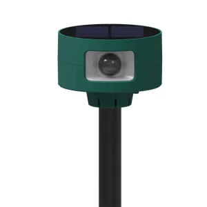 N911S Solar Motion Sensor Alarm Light with Siren DC Charge Weatherproof for Farm Garden Security