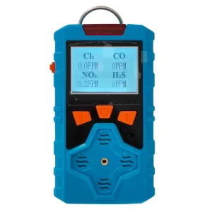 NKYF KP836 Professional Handheld Multi Gas Detector Sound Light Alarm Portable H2S Oxygen Carbon Gas Analyzer