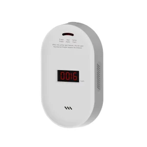 Natural Gas Alarm Device with Battery for Household Use