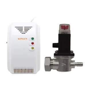 Natural Gas Leak Detector Alarm Sound Light Warning LPG Methane Gas Leak Sensor For Kitchen Home Security System