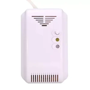 Network LPG Natural Gas Combustible Gas Detector with Solenoid Valve Emergency Shut off DC12 24V Household Safety