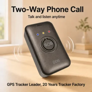 New Arrival G06 Mini GPS Tracker SOS Alarm Two Way Phone Call Anti Lost Locator for Kids Elderly Children Personal