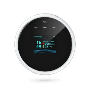 New Arrival Tuya Smart 2.4G Wifi Natural Gas Detector Independent with SmartLife APP Control Made ABS Material PST GS21