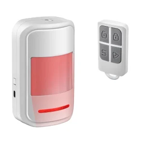 New Arrival for WiFi PIR Motion Sensor ABS Material 10 20m Detection Range Strobe Sound Alarm Model KR P819 Home Security