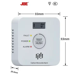New Product China Smoke Co Alarm Zigbee Smoke and Carbon Monoxide Co Detector China Smoke Detector With Carbon