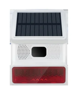 New Smart Life APP Control Anti Theft Waterproof Multi functional Tuya Smart Outdoor Solar WiFi Siren Alarm PST PE523W