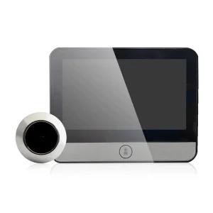 New Tuya Wifi 4.3inch Smart Night Vision Microwave radar Human Body Motion Detection Hidden Camera Door Viewer