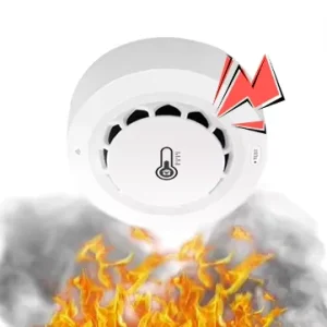 New WIFI Smoke Sensor With Temperature & Humidity Function Monitor Good Quality Smoke Sensor