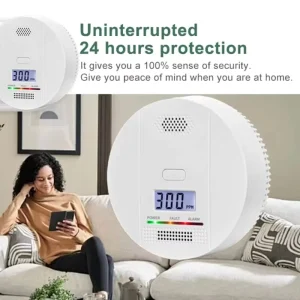 New type Carbon Monoxide Detector Indoor Household Alarm High Decibel Carbon Monoxide Alarm for Home Security Systems