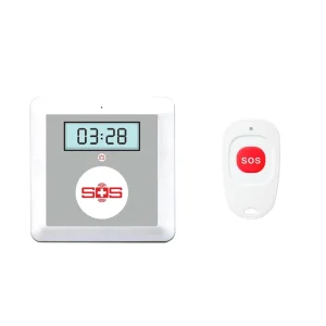 Newest Elderly Care Emergency Call Alarm System GSM Auto Dialer with ABS Material and App Control