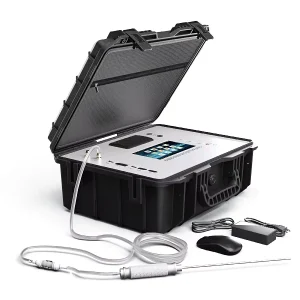 OC-2400S Industrial Grade High Accuracy Exhaust Gas Detector Portable Multi Gas Analyzer IP65 Protection Flue Gas