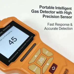 OC-901 Portable Pump Suction Gas Detector H2S NH3 Ex Voice Alarm for Industrial Toxic Combustible Gas Monitoring