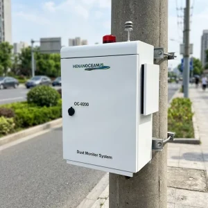 OC 9200 Real Time Industrial Outdoor Dust Concentration Monitor IP55 Rated PM2.5 PM10 TSP Data Transmission Wind Speed