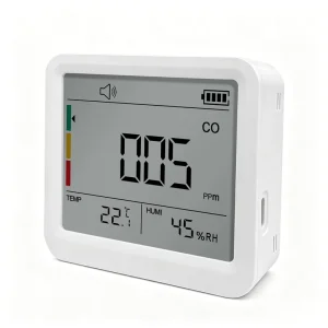 OEM 3 in 1 Carbon Monoxide Detector with LCD Display IP67 Rated Sound and Light Alarm