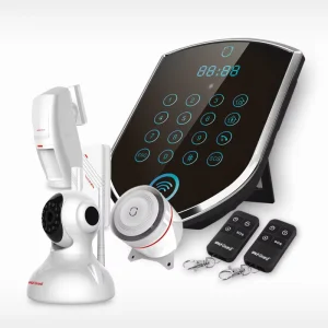 OEM Factory Multi-Language Tuya Smart APP WiFi GSM Home Security Alarm 4G with 433Mhz Alarm Sensor