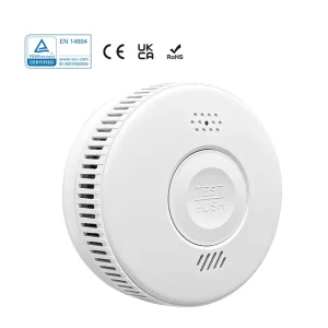 OEM ODM Factory ABS 85dB 3-Year Wireless Smoke Detector Fire Alarm for Home Security