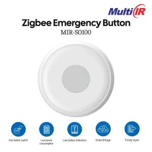 OEM Zigbee Tuya Smart Emergency Button SOS Panic Button Wireless Home Security Device for Elderly Care and Smart Home Solutions