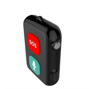 One-Click SOS Button GPS Tracker with LBS and WiFi Positioning, Voice Call, Voice Broadcast, and Time Location Tracking
