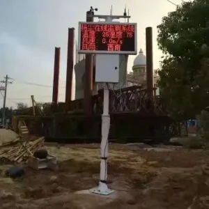 Online Construction Site Dust Monitoring System for Inhalable Particle Concentration