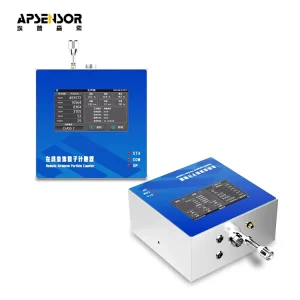 Online Dust Particle Counter Cleanroom Air Quality Monitor 2.83L min 6 Channels 0.3 10um RS485 RJ45 for Semiconductor Pharma Lab